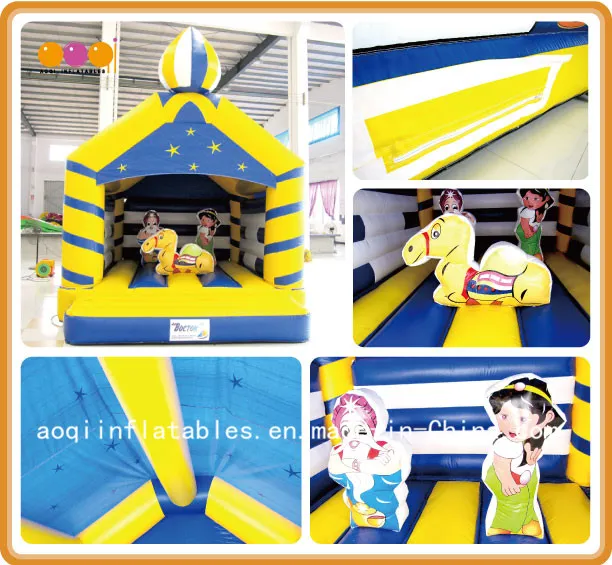 Yellow Inflatable Jumping Bounce House (AQ508)