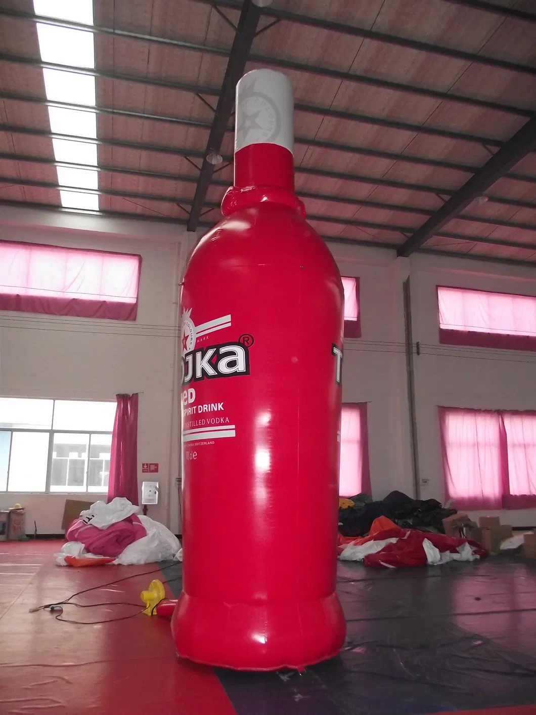 Aoqi Pink Inflatable Bottle Model for Advertisement Sale (AQ54215)