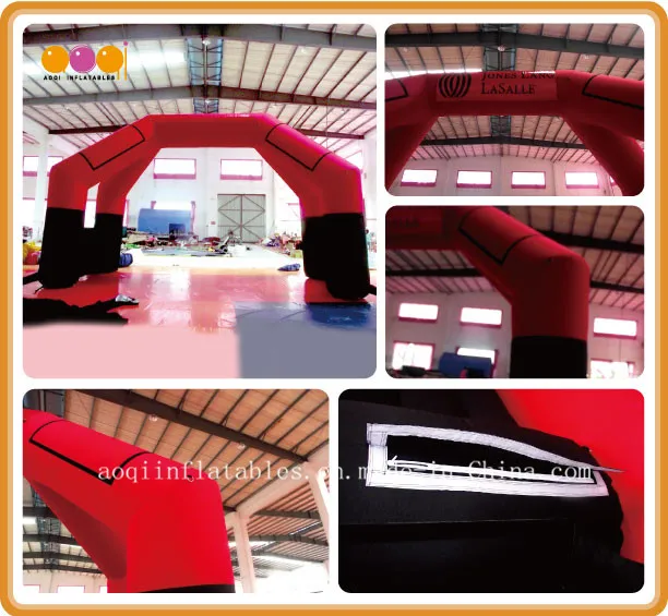 Inflatable 4 Leg Hook and Loop Arch for Sale (AQ5301-1)