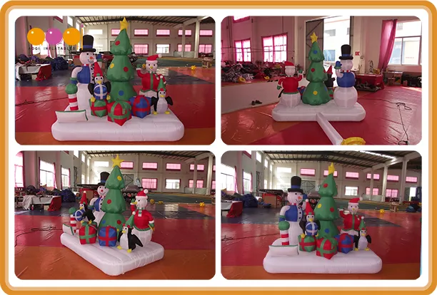 Inflatable Christmas Tree Decorative Toy Inflatable Christmas Toy Xmas Party (AQ5788)