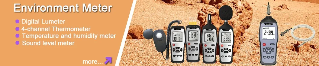 2-in-1 Multifunctional Sound Level Meter dB Noise Meter with Data Logger Ld8506m