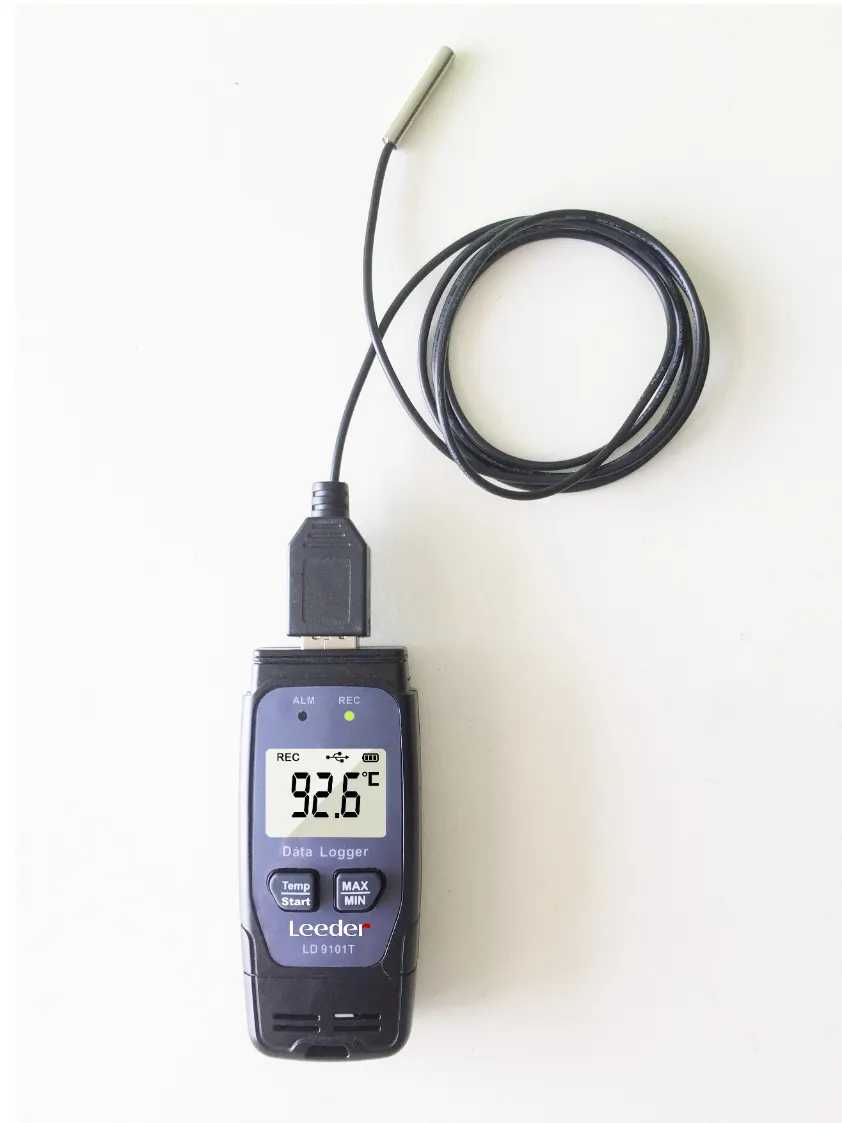 Cold Chain Temperature Data Logger with Ntc Probe Ld9101t