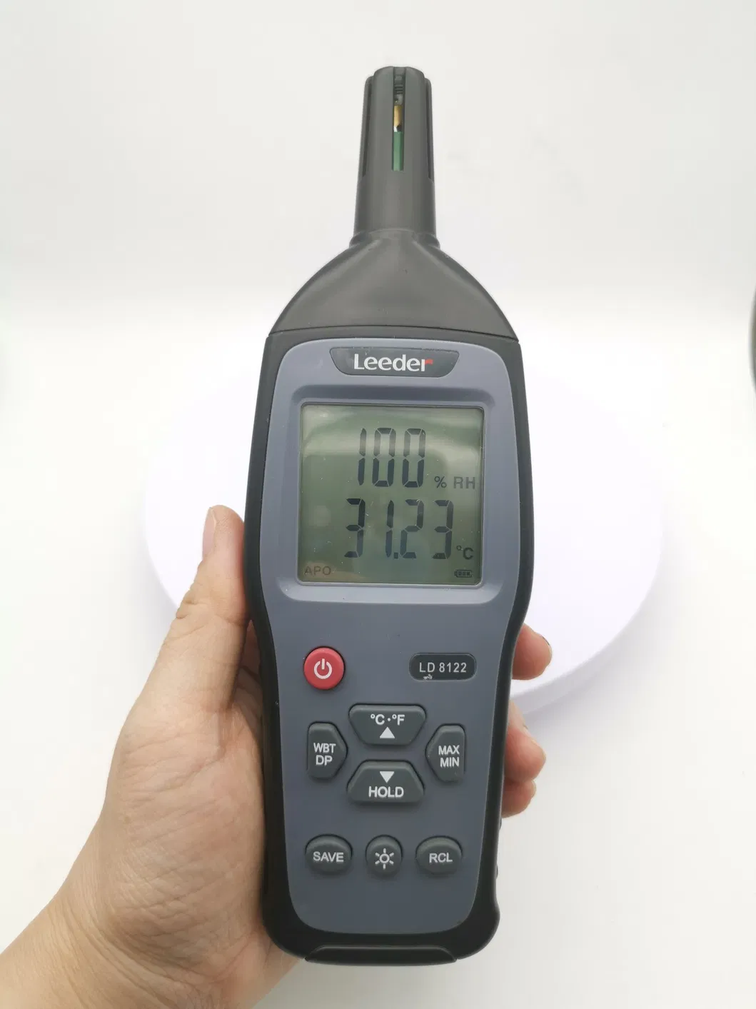 Handheld Digital Hygrometer Temperature Humidity Data Logger with Free Software From Factory