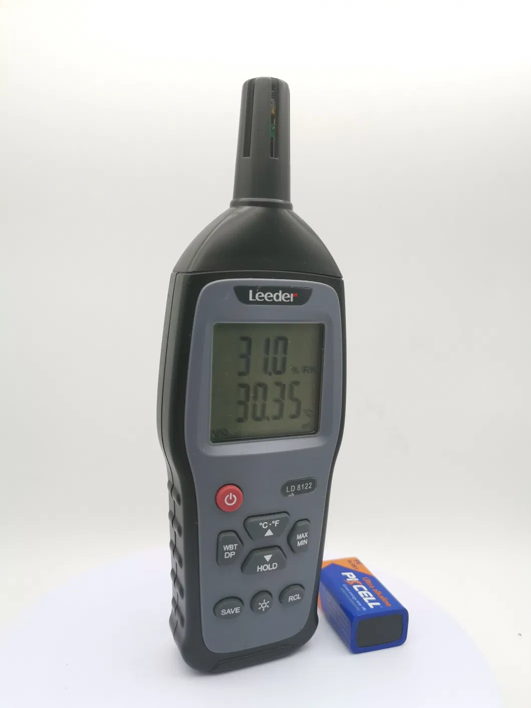 Handheld Digital Hygrometer Temperature Humidity Data Logger with Free Software From Factory