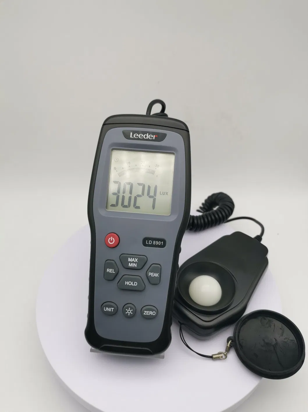 Handheld Digital Light Meter Lux Meter with Datalogger with Free Software From Manufacturer