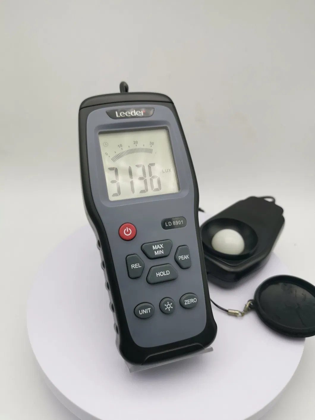 Handheld Digital Light Meter Lux Meter with Datalogger with Free Software From Manufacturer