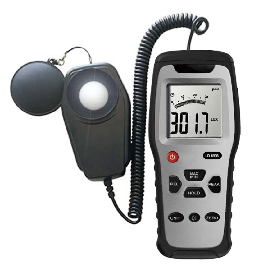 Popular Light Meter Lux Meter Datalogger with Free Software