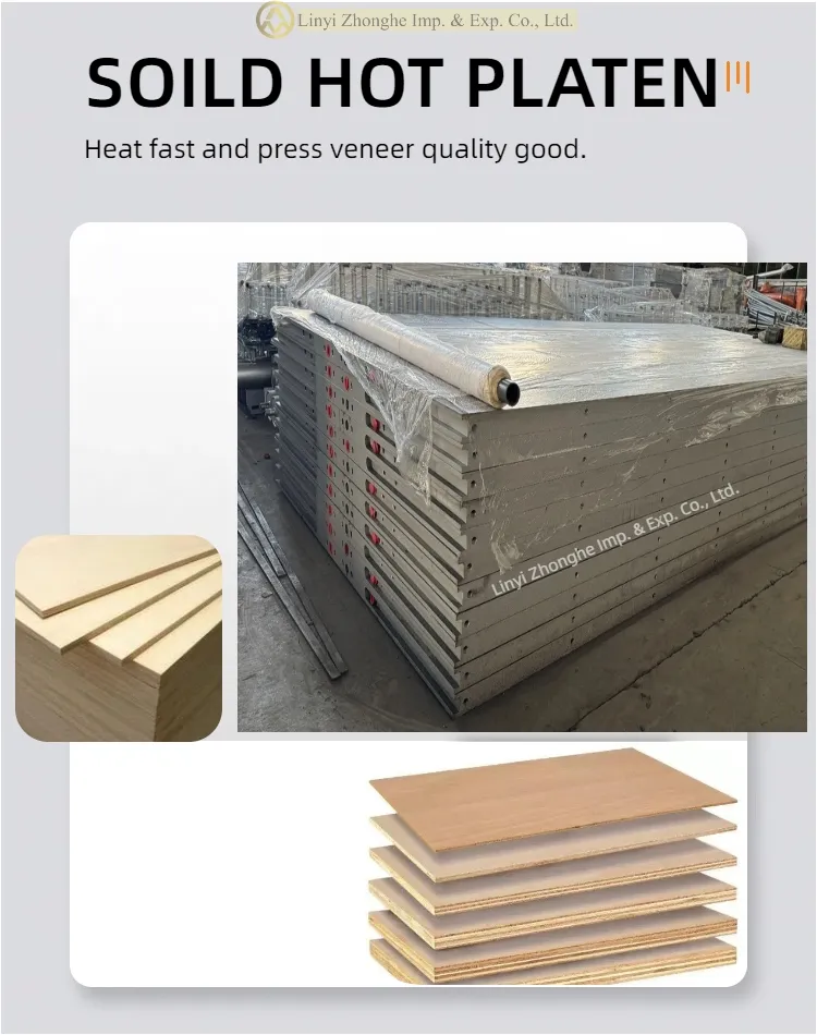 15 Layers High Quality Hot Press Machine Plywood Production Line