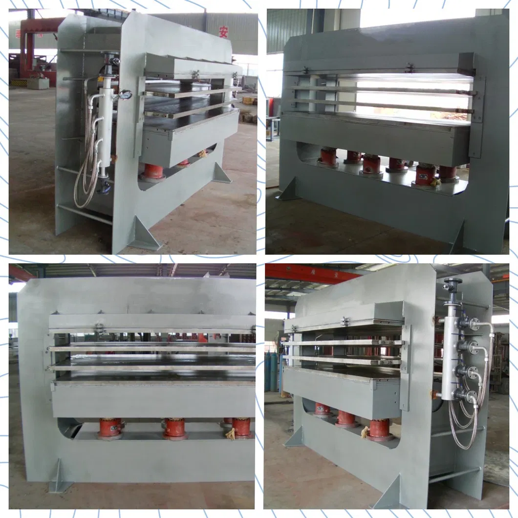 160 Tons 3 Layers Door Panel Hot Press Machinery for Plywood Making