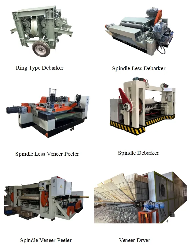 2900 mm Log Debarking Machine for Acacia Wood