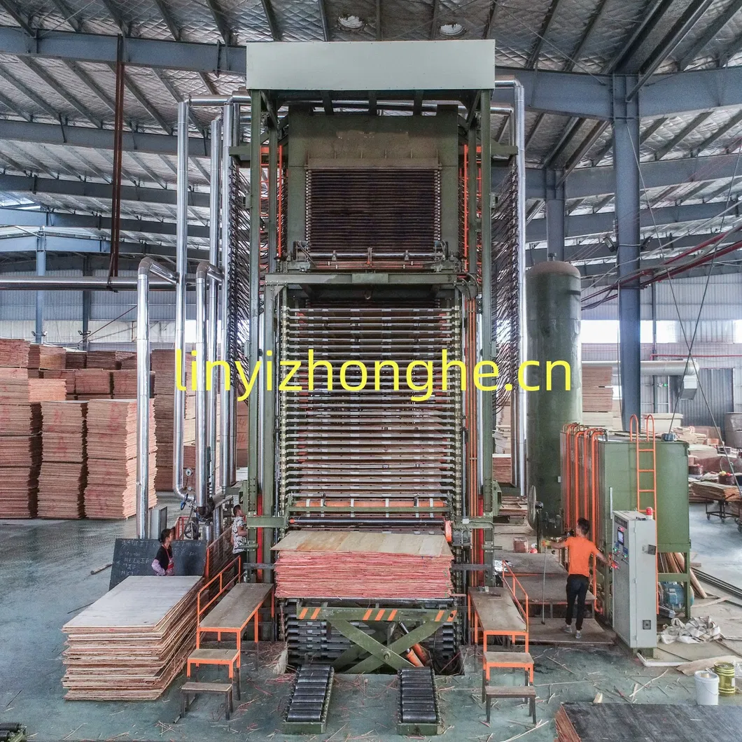 35 Layers Hot Press Machine Plywood Making Machine 800ton with CE