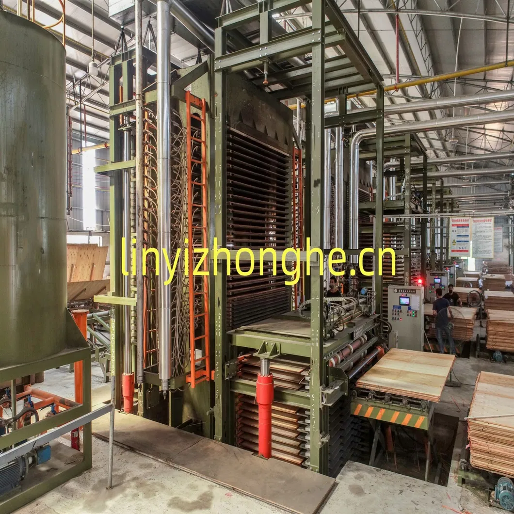 35 Layers Hot Press Machine Plywood Making Machine 800ton with CE