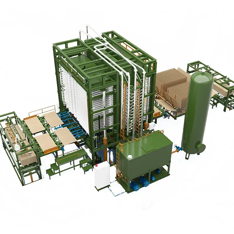 500 Tons Hydraulic Hot Press for Plywood to Ghana