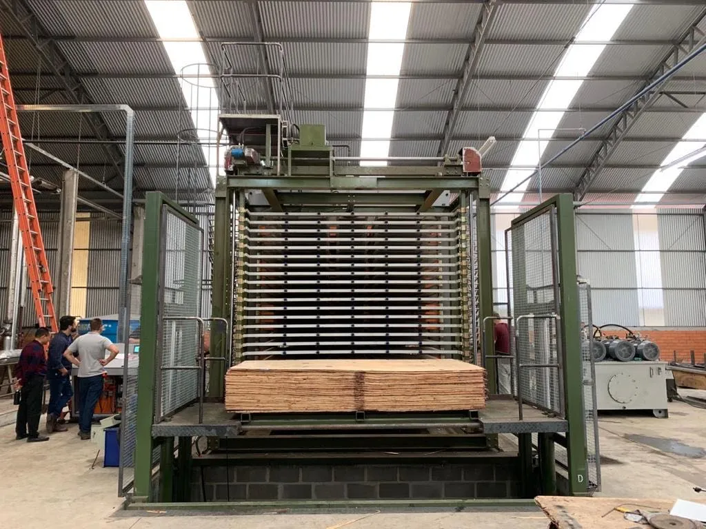 600 Tons 25 Layers Film Faced Hot Press Machine Made in China