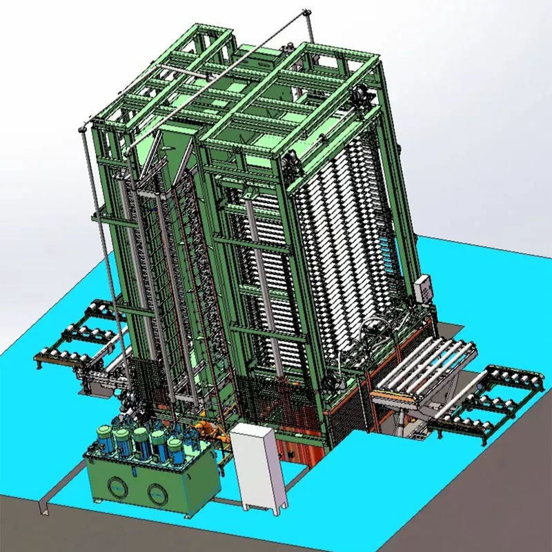 800 Tons 25 Layers Plywood Hot Press Machine