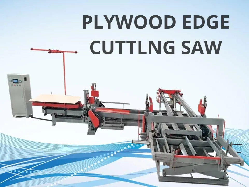 Automatic Plywood Edge Cutting Double Dimension Saw