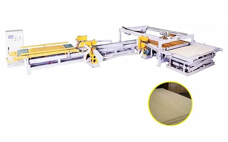 Automatic Plywood Edge Cutting Double Dimension Saw