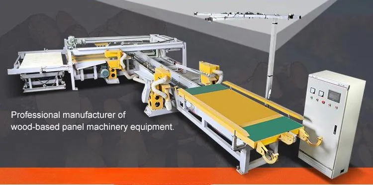 Automatic Saw Plywood Edge Cutting Wood Machine