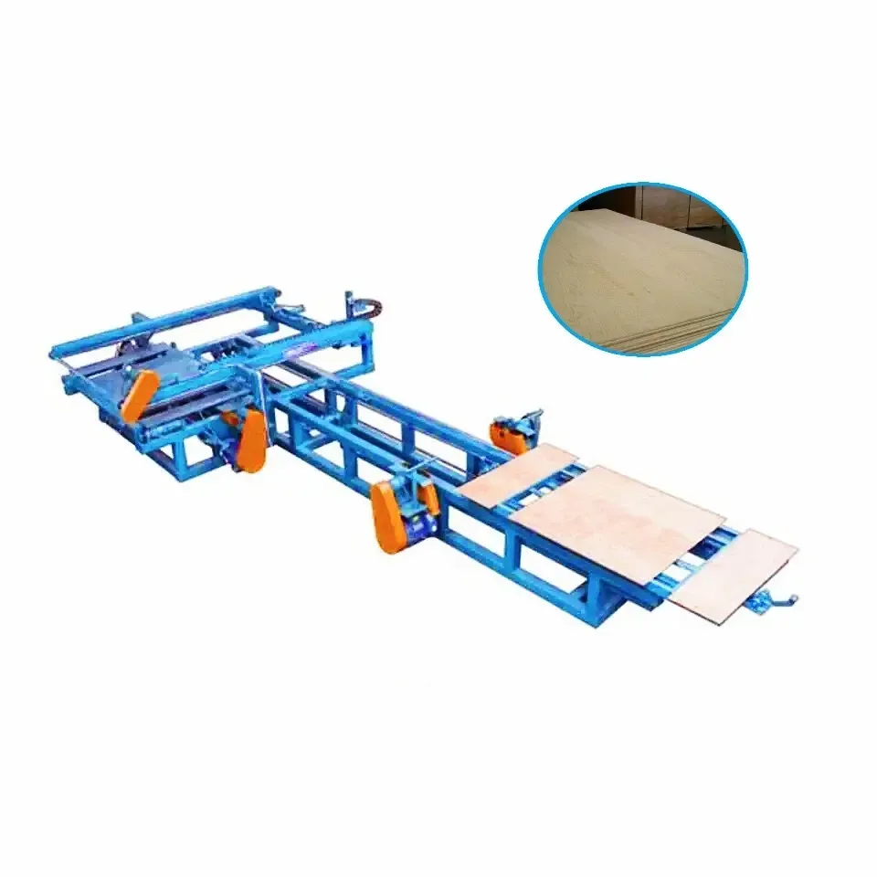 Automatic Woodworking Plywood Panel Edge Trimming Machine