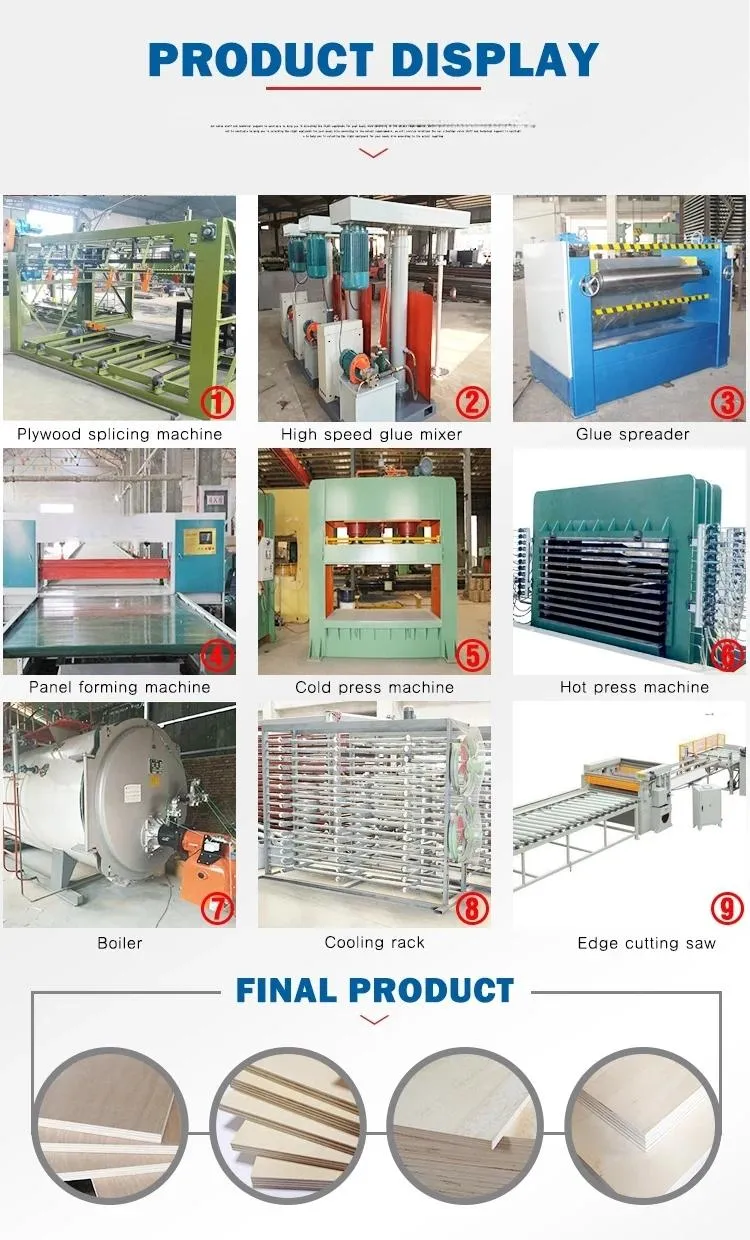 China Factory Manufacturer Plywood Making Machine Price Factory Direct Sales