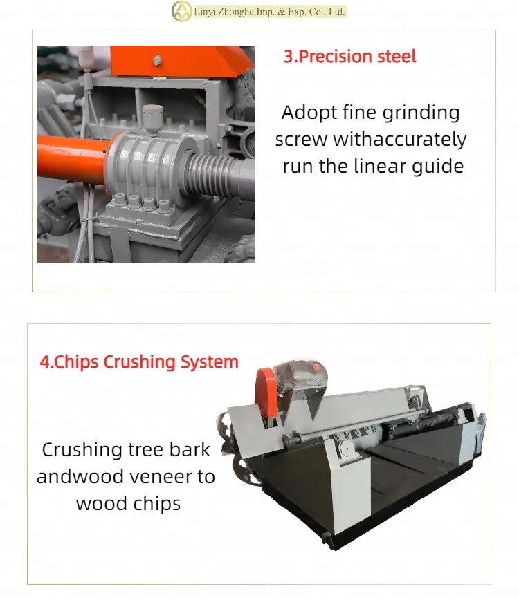 Customizable Tree Wood Peeling Machine for Plywood Making