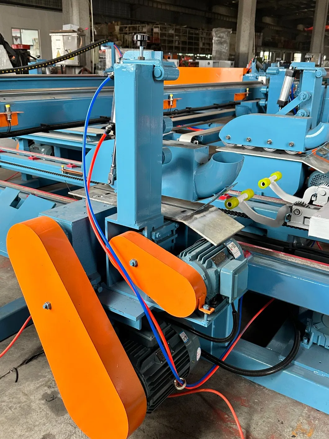 High Security Automatic Plywood Machine Edge Dd Trimming Saw