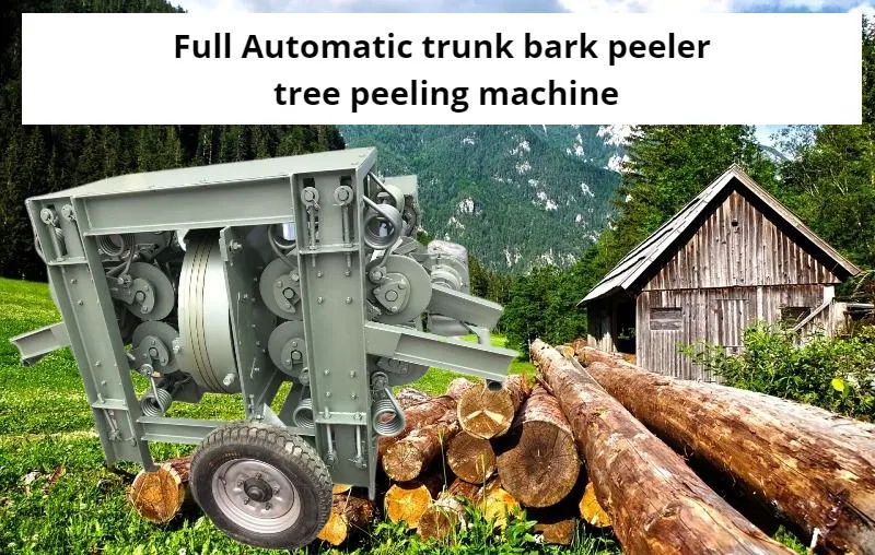 Hot Sale Wood Tree Debarking Peeling Log Debark Remove Bark Machine Made in China Washing Machine