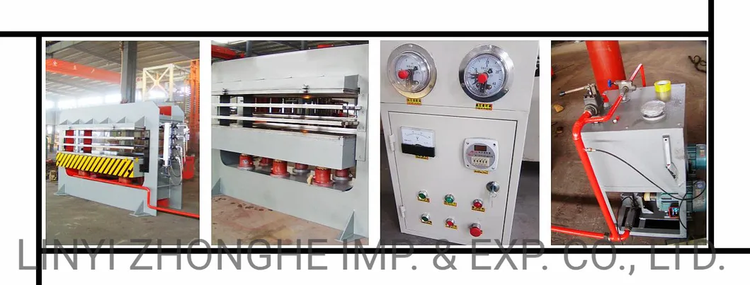 Linyi Wood Door Skin Laminating Hot Press Machine