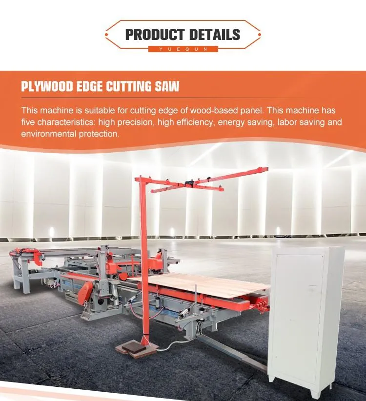 Plywood Available for Edge Cutting Machine Edge Trmming Saw