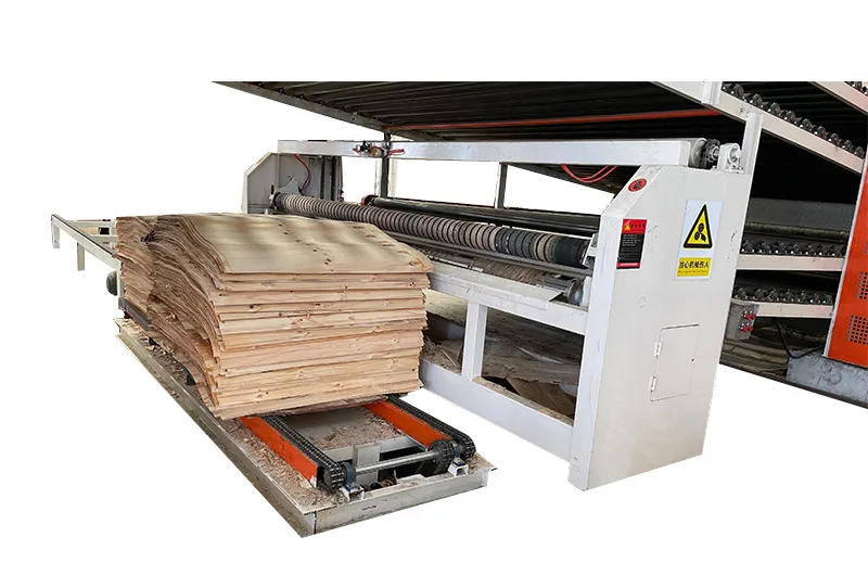 2 Decks Veneer Drying Machine for Plywood Making