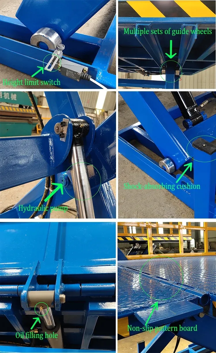 3m High Quality Warehouse Cargo Hydraulic Fixed Scissor Lift Table for Production Line