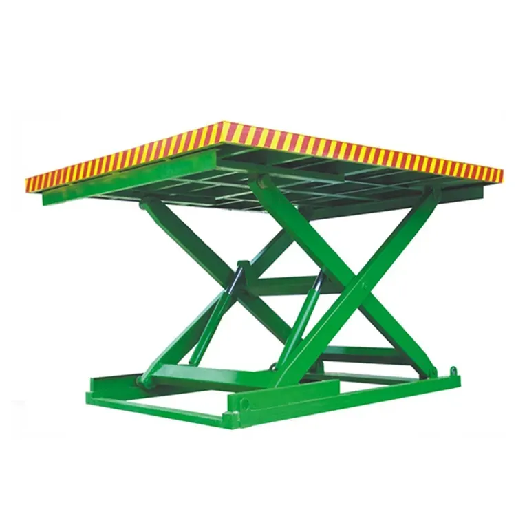 3m High Quality Warehouse Cargo Hydraulic Fixed Scissor Lift Table for Production Line