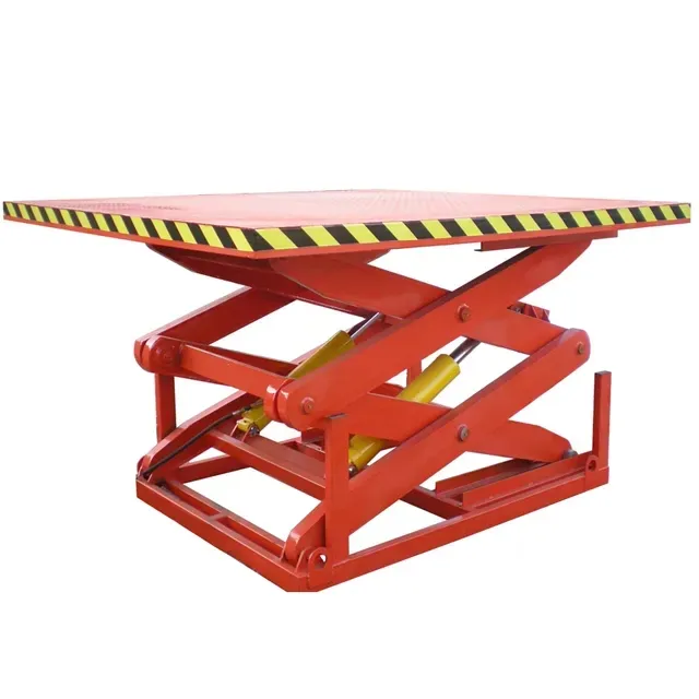 3m High Quality Warehouse Cargo Hydraulic Fixed Scissor Lift Table for Production Line