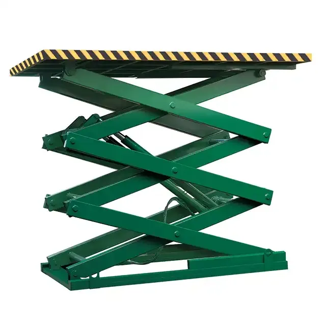 3m High Quality Warehouse Cargo Hydraulic Fixed Scissor Lift Table for Production Line