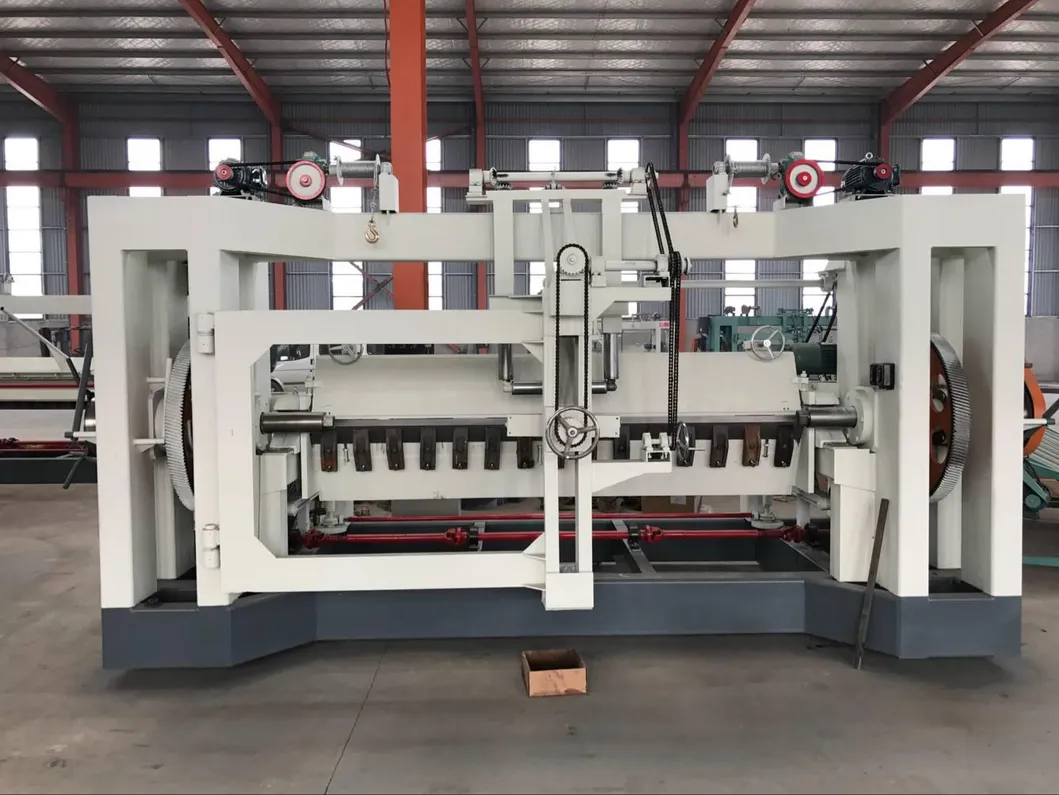 4*8 Spindle Veneer Plywood Production Line Peeling Machine