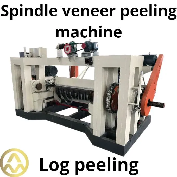 8 FT Spindle Peeling Machine for Veneer Peeling Lxq1300L-900 Model 1300mm