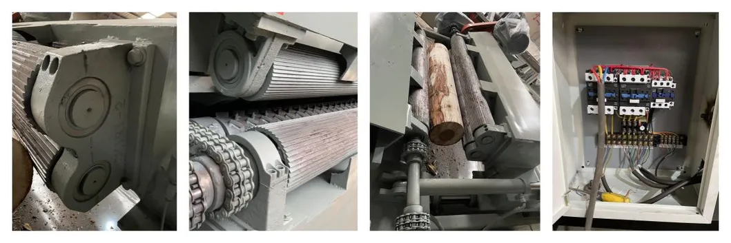 Automatic 4 Feet Wood Peeling Machine