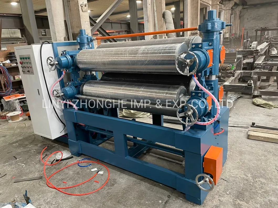 China Linyi Plywood Making Line 4 Feet Glue Spreading Machine