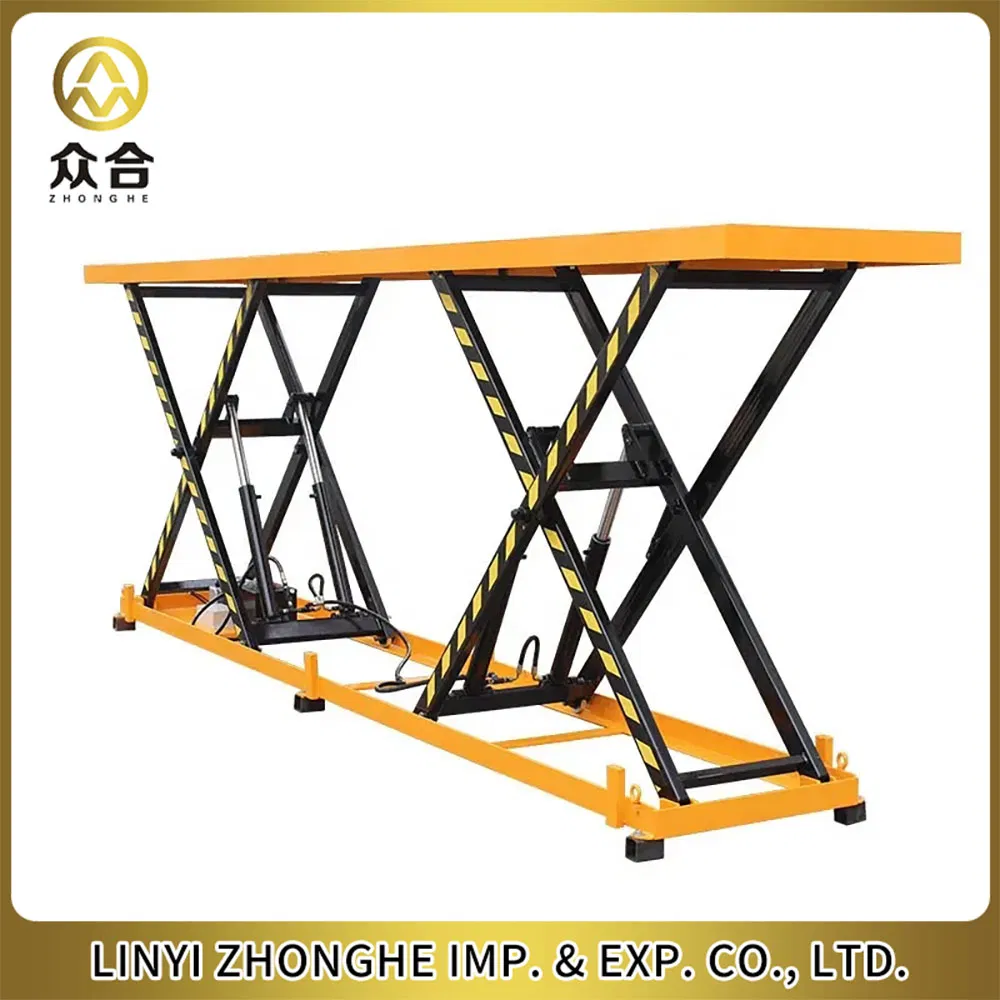 Electric Hydraulic Scissor Lift Table 2200lbs Stationary Scissor Lift Table 48 X 48 Height Max 40