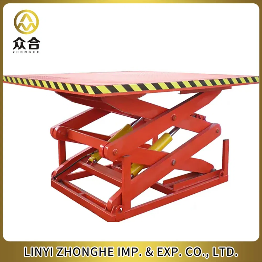 Electric Hydraulic Scissor Lift Table 2200lbs Stationary Scissor Lift Table 48 X 48 Height Max 40