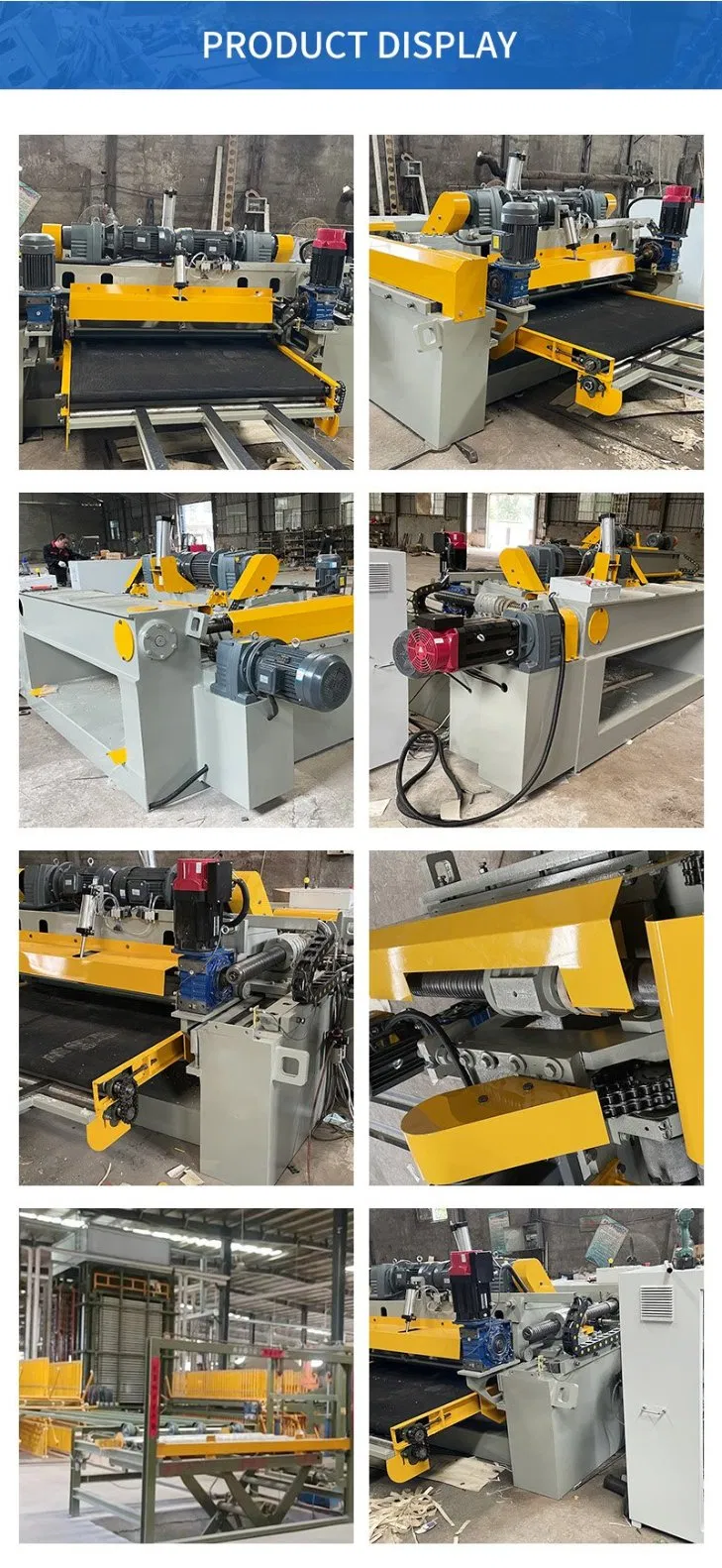 Heavy Duty Spindle Less Veneer Rotary Peeling Machine