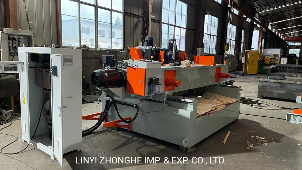 High Speed Veneer Peeling Machine From Linyi