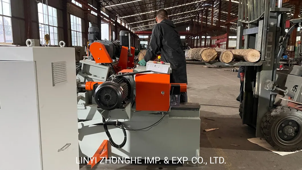 High Speed Veneer Peeling Machine From Linyi