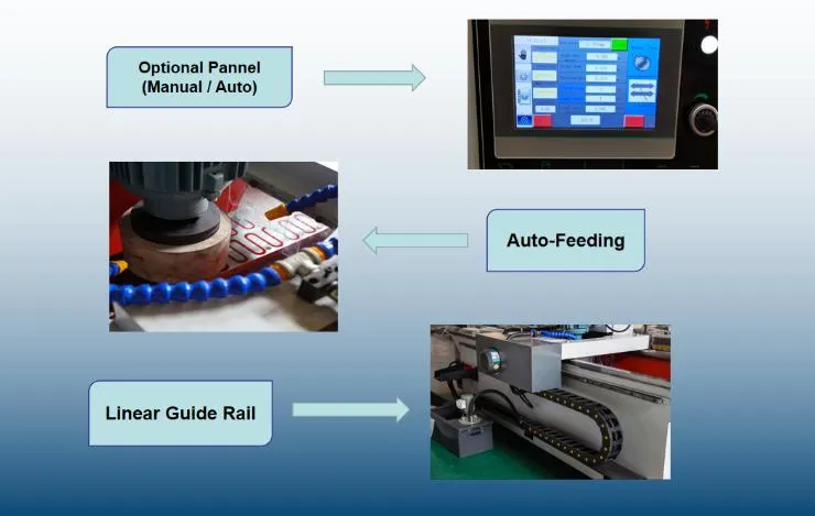 Knife Double Side Surface Grinding Machine for Plywood Peeling Machine