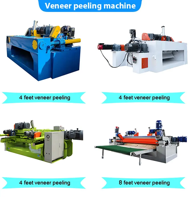 Linyi Spindleless Wood Veneer Peeling Machine