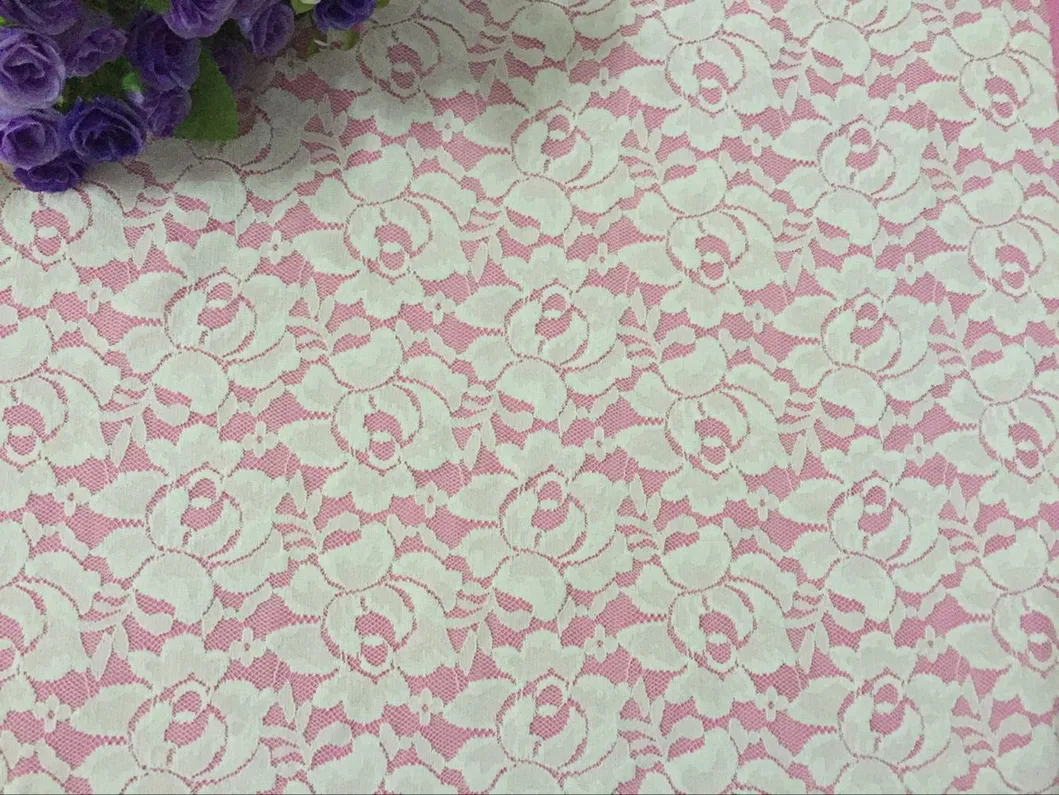 Garment Material Manufacturer Embroidery Textile Lace Fabric for Wedding Party Dress