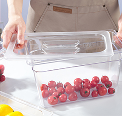 Food Grade Polycarbonate Plastic  Gastronorm Food Pan Container