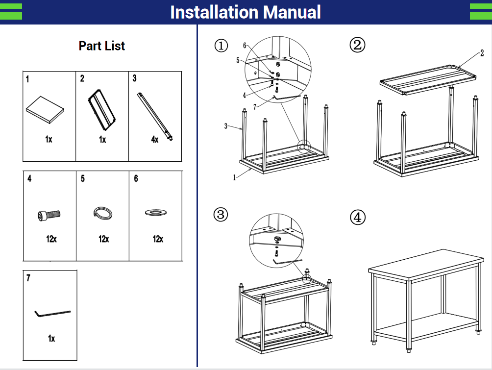 Heavybao Commercial Catering Kitchen Equipment Hotel Stainless Steel Work table Workbench With Removable Drawers