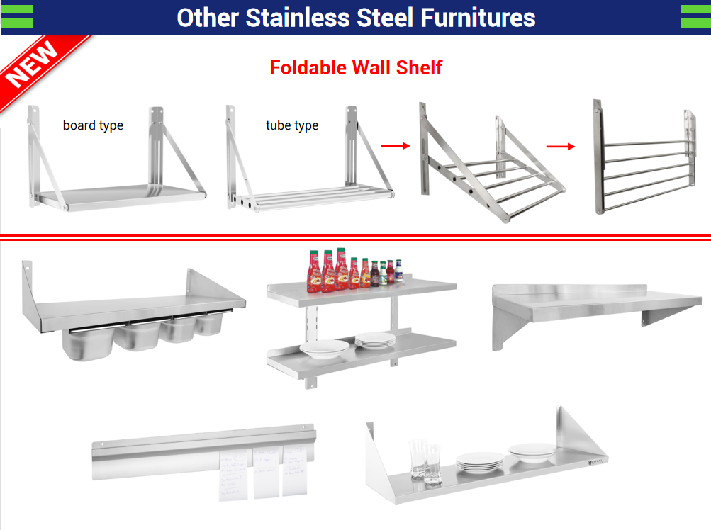 Heavybao Commercial Kitchen Work Table Stainless Steel Table For Industrial Kitchen Equipment