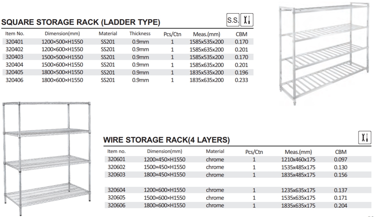 Heavybao Commercial Stainless Steel Adjustable Tire Storage Rack Used Food Rack Shelf For Restaurant Hotel Kitchen